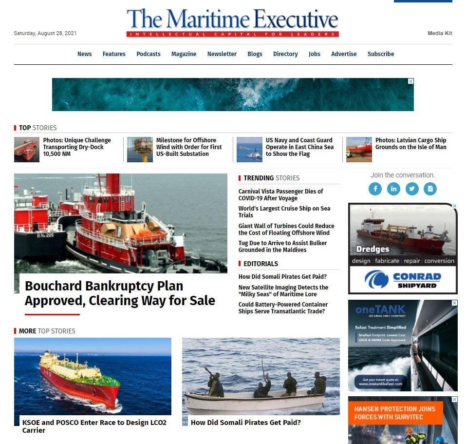 Rob Phayre - The Ransom Drop Author -Maritime Executive