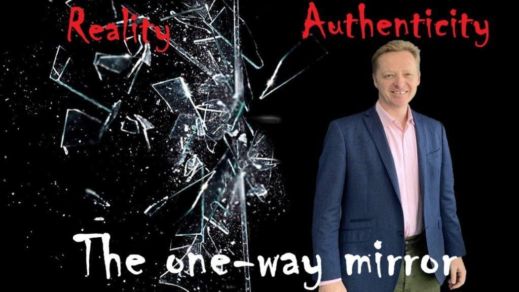 The one-way mirror of authenticity