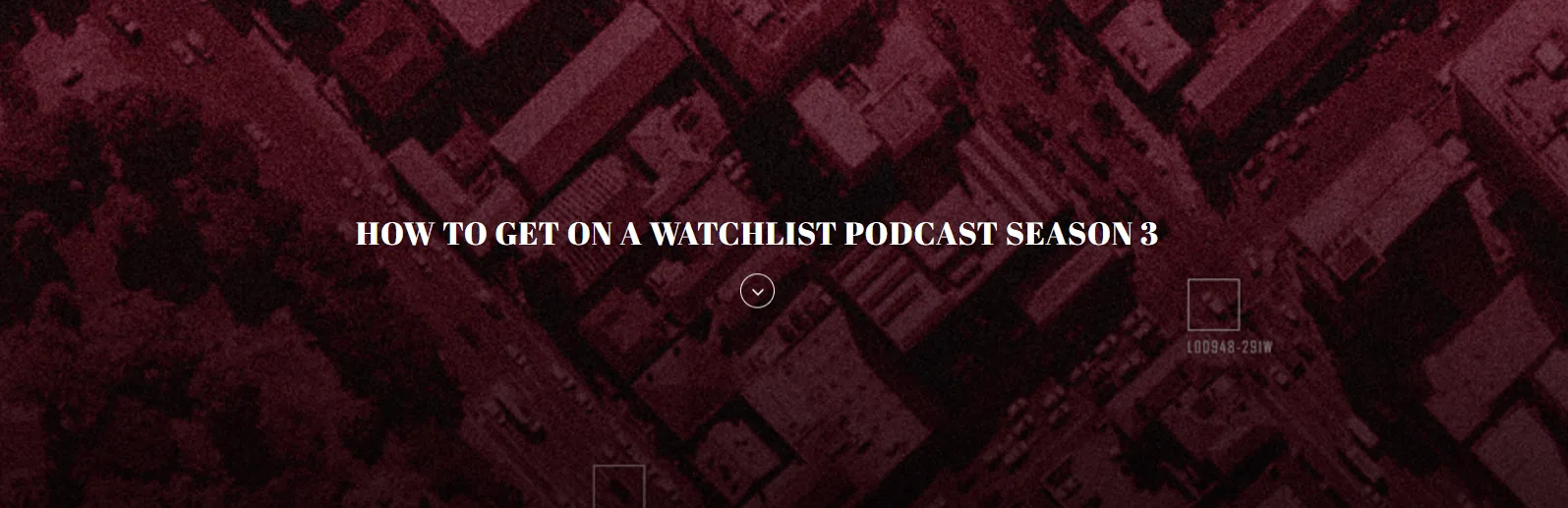 How to get on a watchlist