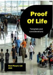 Proof Of Life Template and Guide